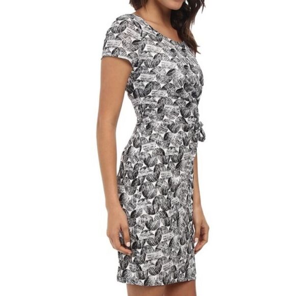 NYDJ Faux Wrap Sheath Dress - Picture 1 of 6